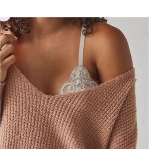 Free People C.O.Z.Y Pullover Color Frosted Earth Size：M/L